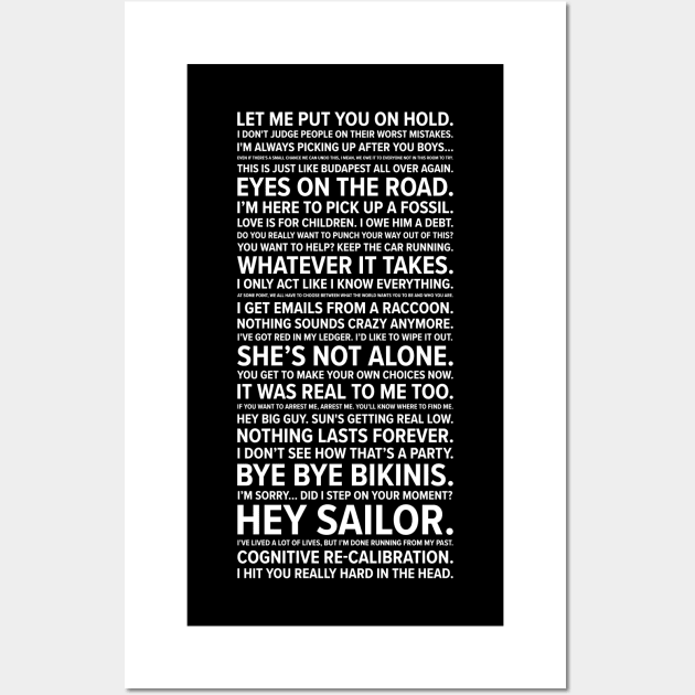 Black Widow Quotes Wall Art by barberdesigniow